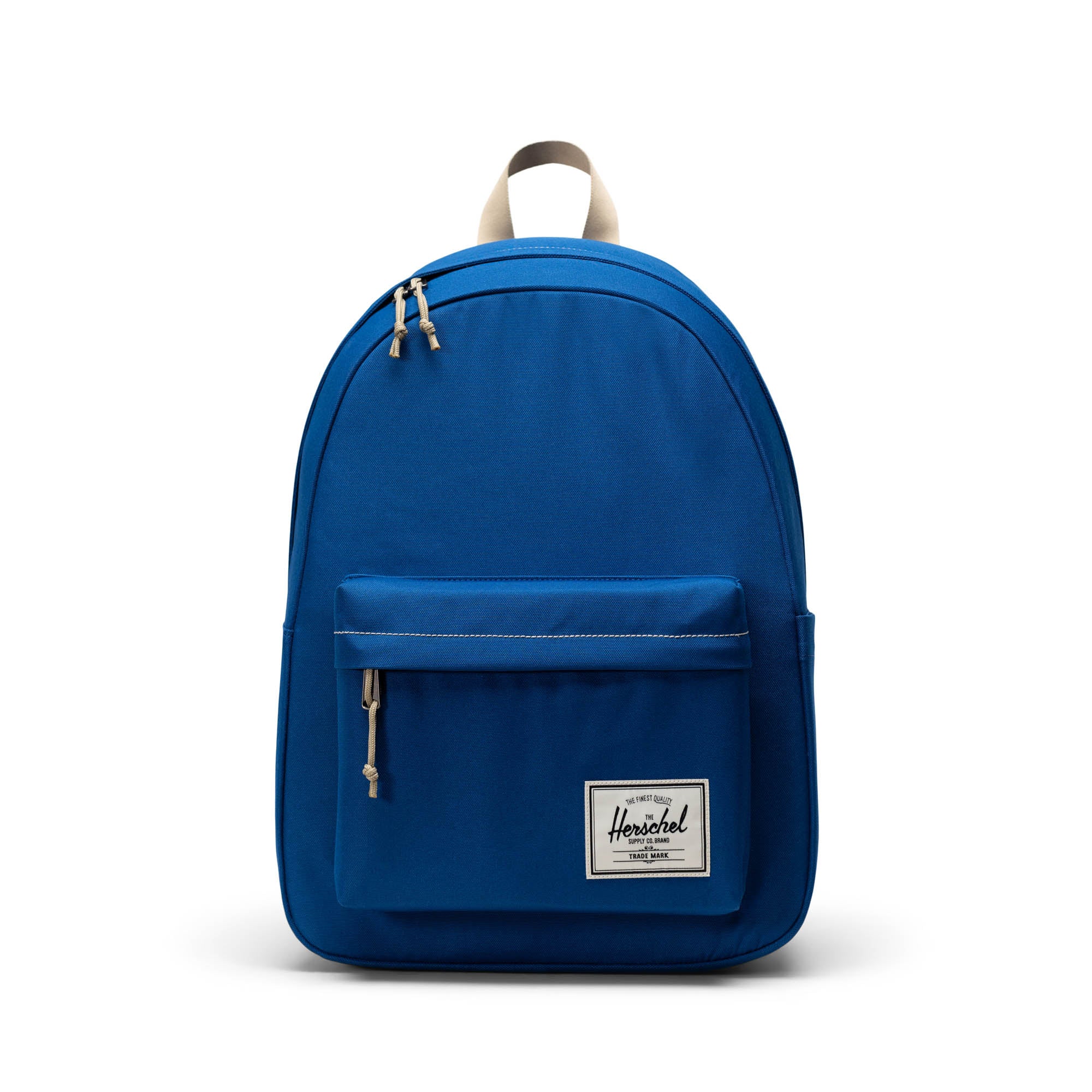 Dikişli Saks Mavisi Herschel Classic Su İtici Kumaş Sırt Çantası, 14" Laptop Uyumlu, 26 L